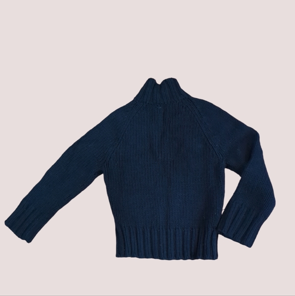Abercrombie Wool-Blend Collared Full-Zip Sweater - Picture 2 of 3